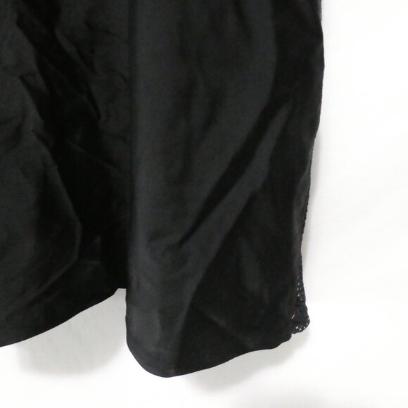 CACTUS | 1X | Elegant Black Tankini | Mesh Side and Upper Panels - Picture 13 of 13